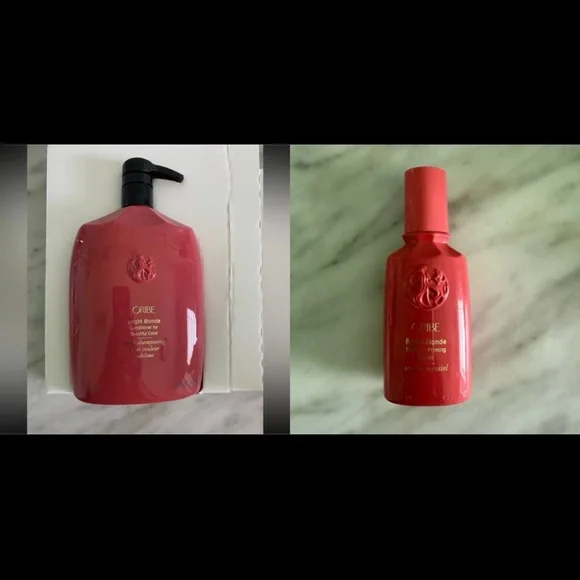 Oribe Bright Blonde 1 liter Conditioner FREE HALF Liter - Picture 1 of 9